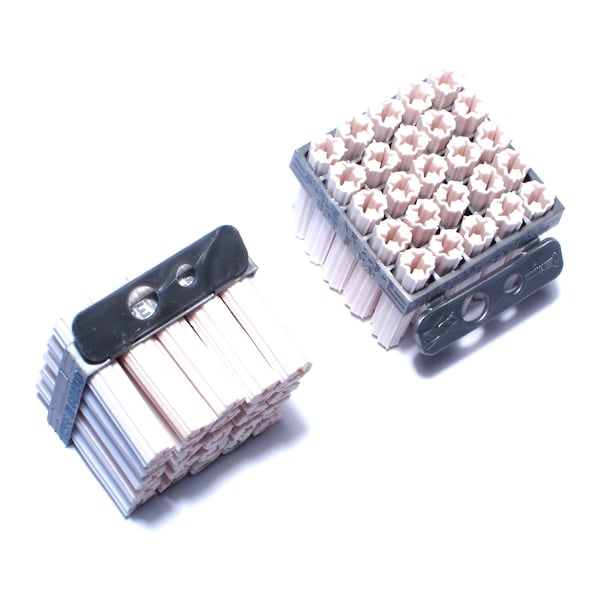 Midwest Fastener Screw Anchor, 1" L, Vinyl, 100 PK 07372 - main